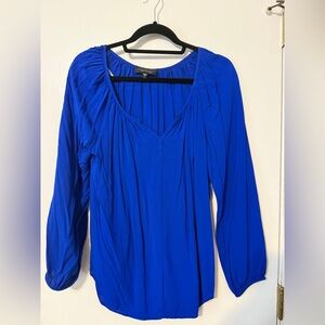 Karen Kane Vibrant Blue Blouse